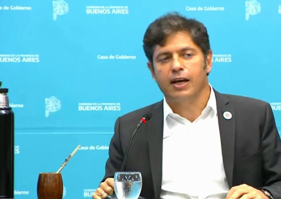 Dura respuesta de Kicillof a Milei por el pedido de rebelión fiscal: lo acusó de fomentar el “narco capitalismo”