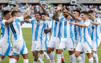 La Selección Argentina le ganó a Ecuador con gol de Di María y un rato de Messi