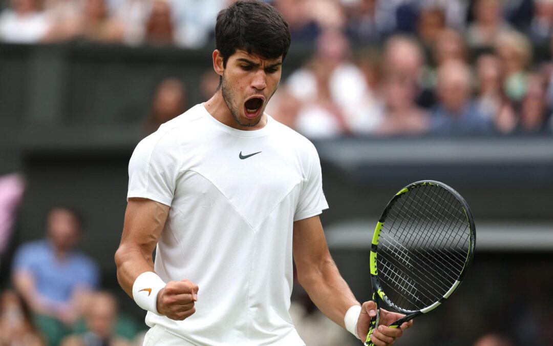 Carlos Alcaraz venció a Daniil Medvedev y pasó a la final de Wimbledon 2024