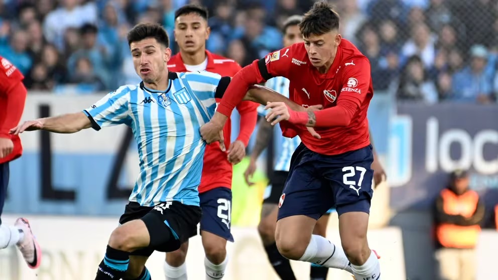 Independiente resistió con nueve, Racing no pudo y el clásico de Avellaneda terminó en cero