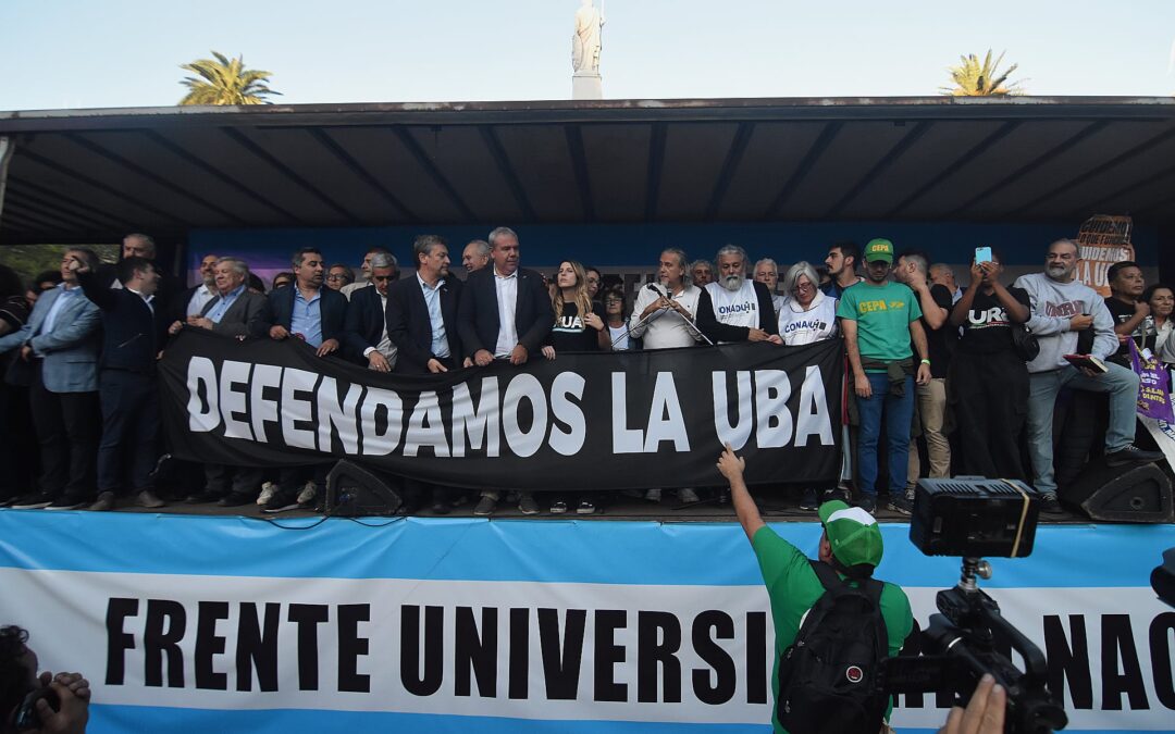 Marcha Federal: docentes, no docentes, autoridades y estudiantes se movilizan hoy en «defensa» de la universidad pública