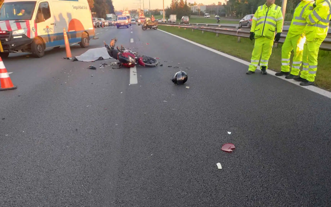 Accidente fatal en la Panamericana: falleció una persona, hay dos heridos y varios kilómetros de congestión