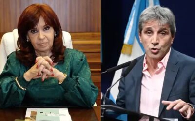 Cristina Kirchner chicaneó a Luis Caputo y envió un nuevo mensaje a la interna del peronismo