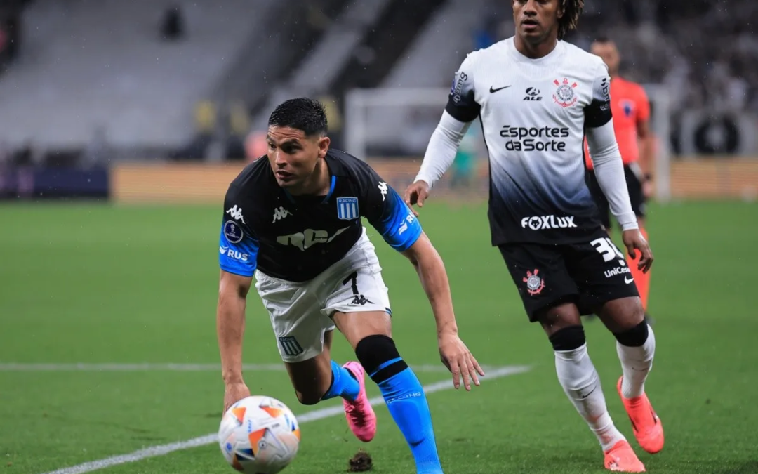 Racing se plantó ante Corinthians y empató en un partidazo de Copa Sudamericana