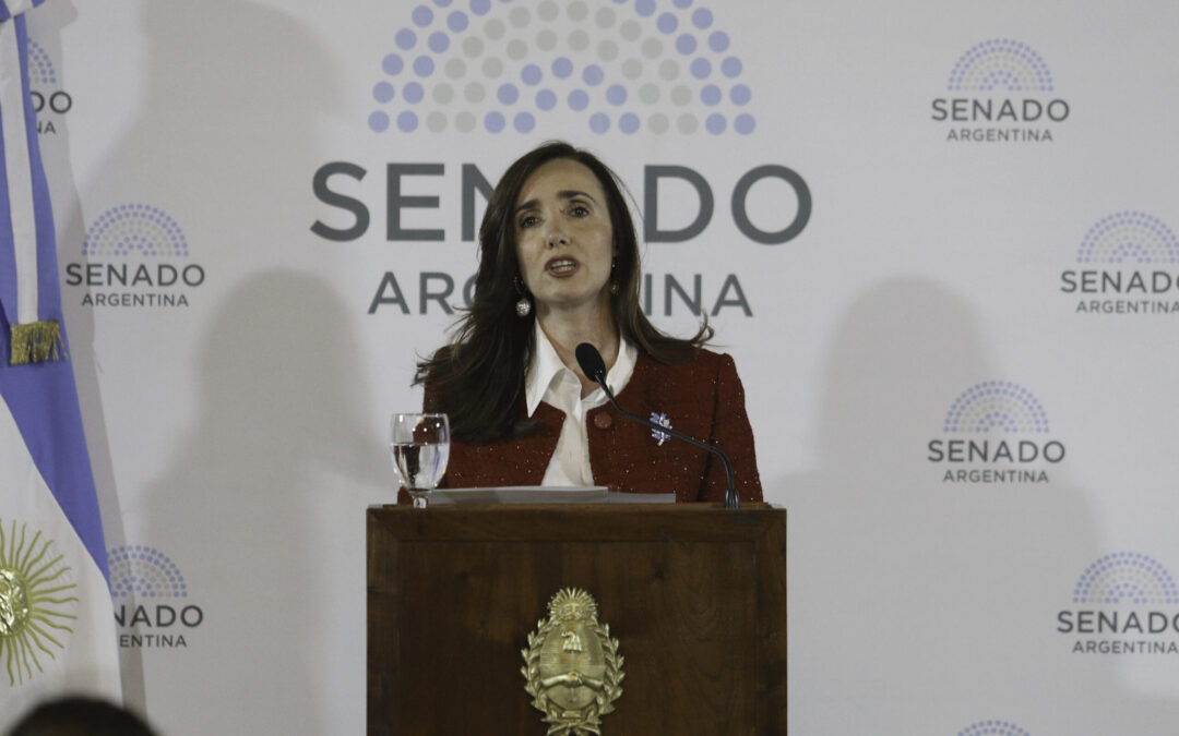 Victoria Villarruel prorroga el congelamiento salarial de senadores hasta marzo