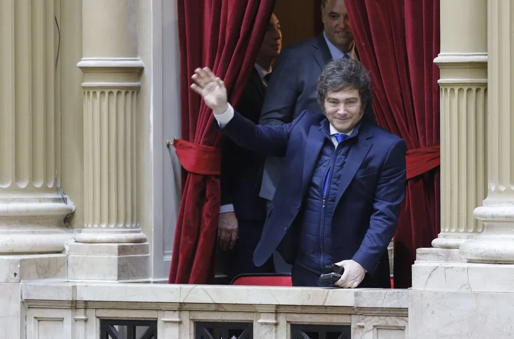 Javier Milei recibe al viceprimer ministro de Nueva Zelanda en la Casa Rosada