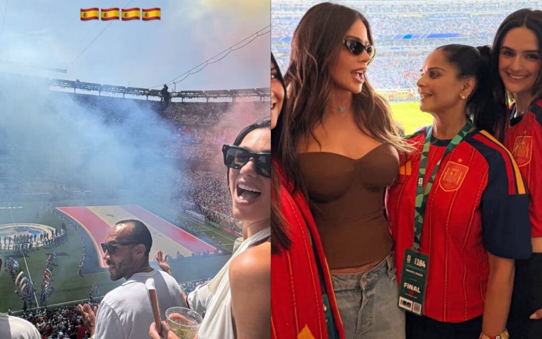 Desde Dua Lipa a Sofía Vergara: los famosos que celebraron el triunfo de España