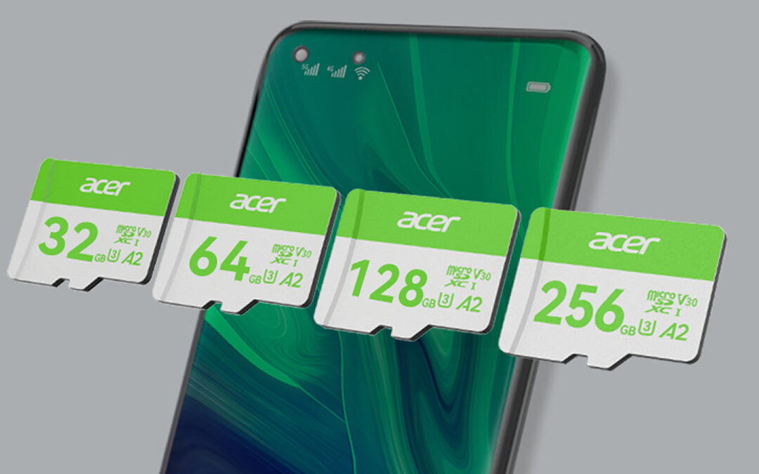 BIWIN presentó las tarjetas de memoria microSD Acer MSC100