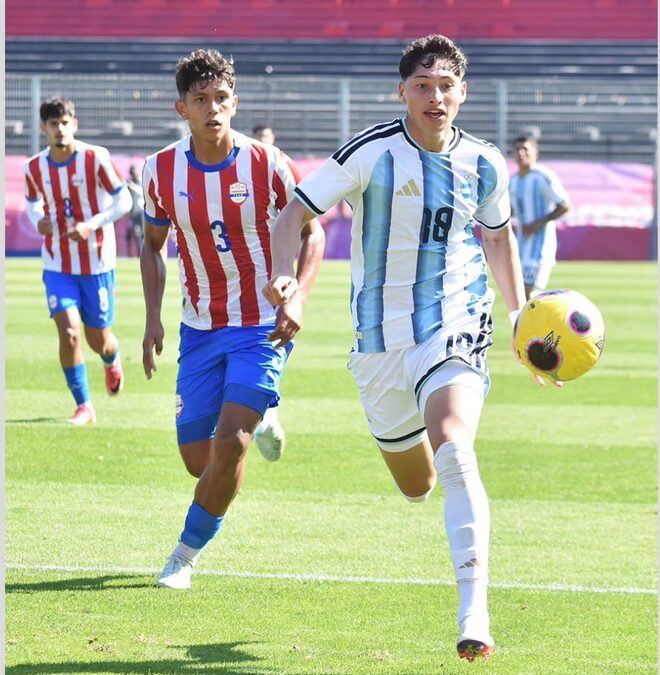La Selección argentina Sub 19 cayó 2-1 ante Paraguay en su estreno en los Juegos Suramericanos