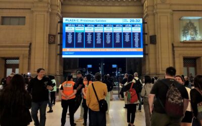 Por una protesta gremial, los trenes circulan a una velocidad máxima de 30 km/h