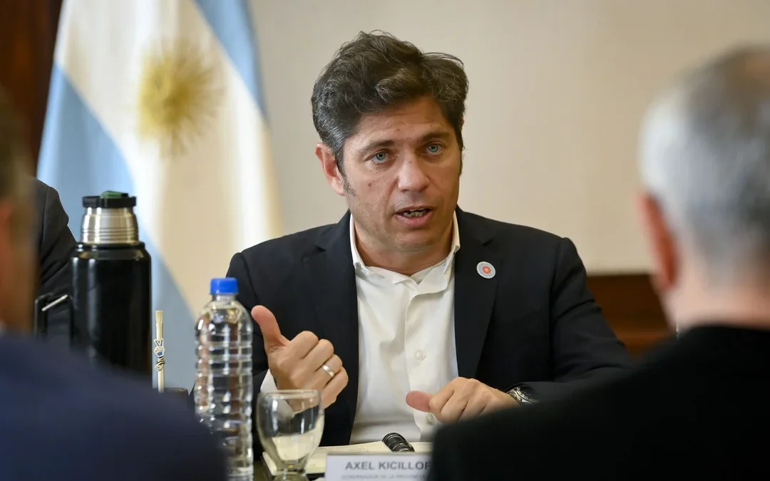 Kicillof envía el Presupuesto 2026 y el endeudamiento a la Legislatura