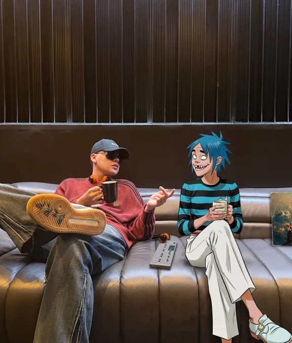 Bizarrap anunció una colaboración con Gorillaz: “Otro sueño cumplido»