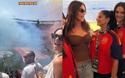 Desde Dua Lipa a Sofía Vergara: los famosos que celebraron el triunfo de España