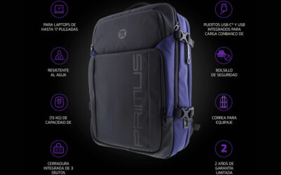 PRIMUS redefine la movilidad gamer con su mochila VIATOR GB1