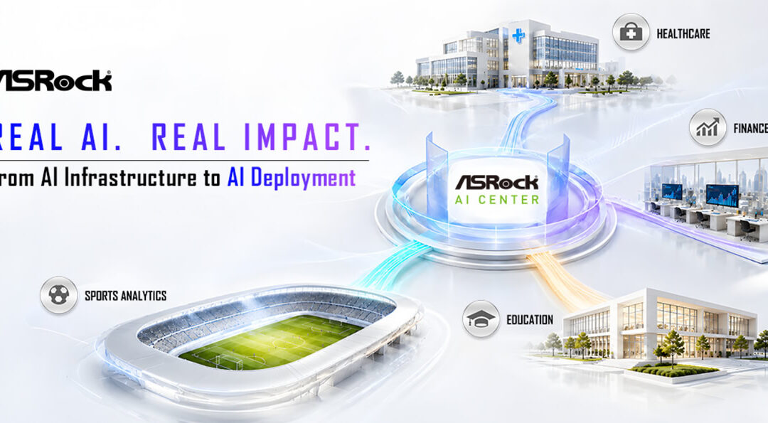 ASRock presenta AI Center para impulsar la implementación de inteligencia artificial en las empresas