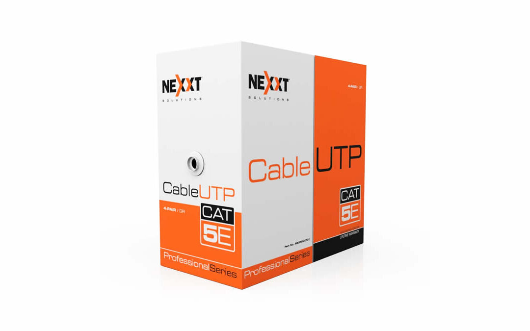 Nexxt Infraestructura fortalece las redes de PyMEs y comercios con su Cable UTP Cat.5E Serie Profesional