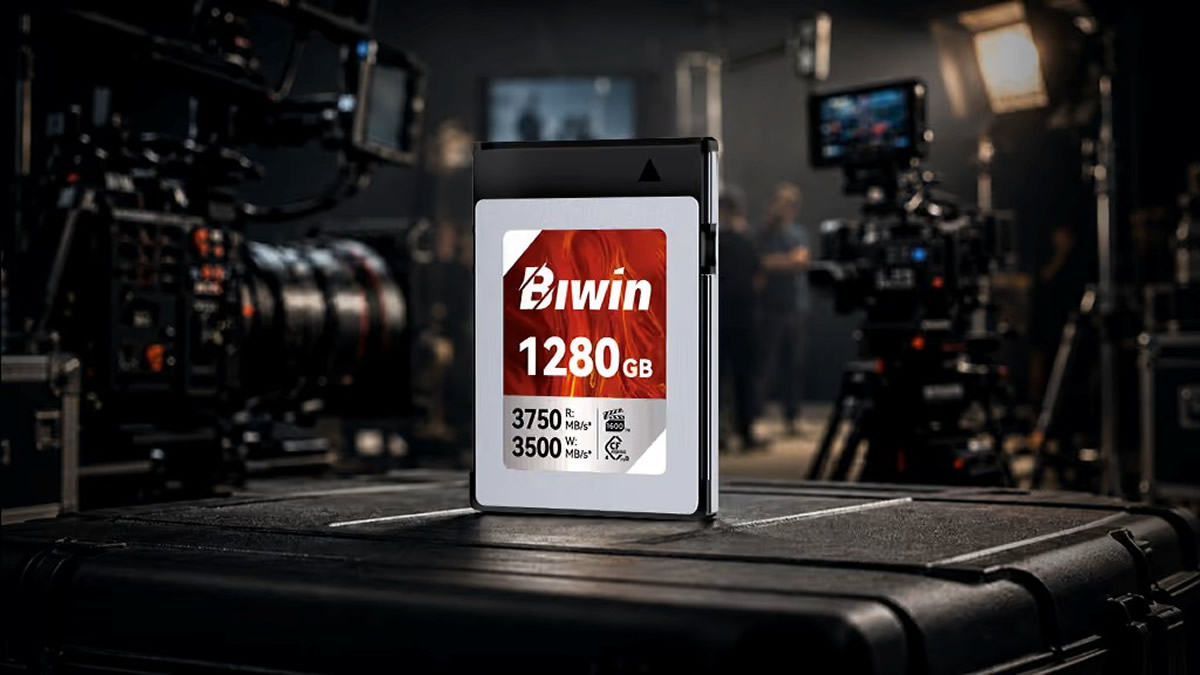 Biwin lanzó la tarjeta de memoria Amber CB500 PRO para producción profesional de video en 12K_1 (002)